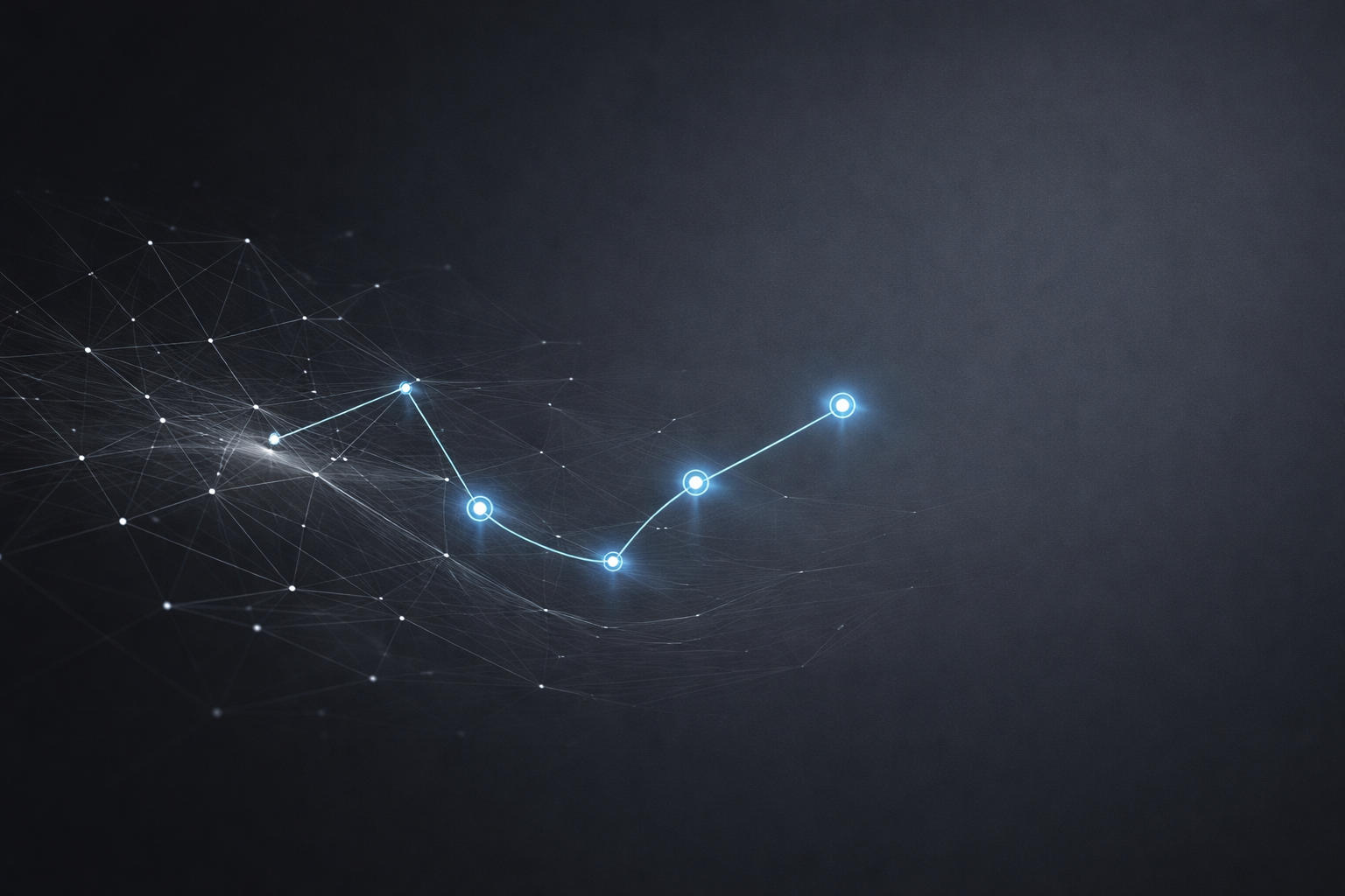 Vernetzte Knoten als Sinnbild für Hybrid-IT und automatisierte Abläufe