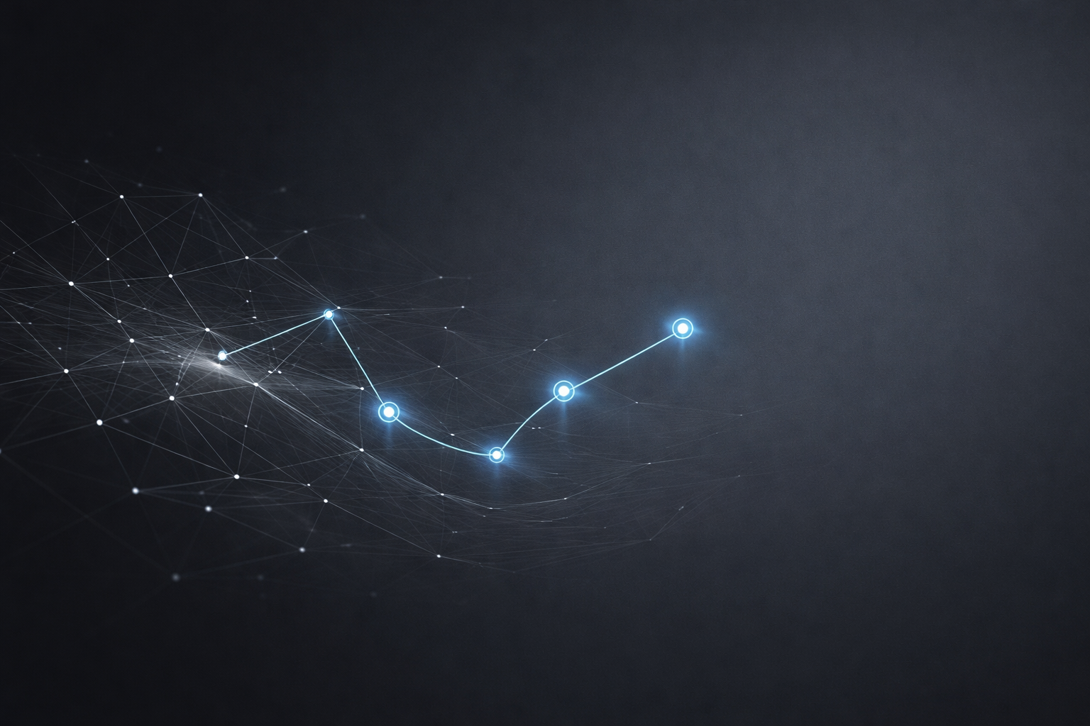 Abstraktes Visual: Hybrid-IT und Automatisierung