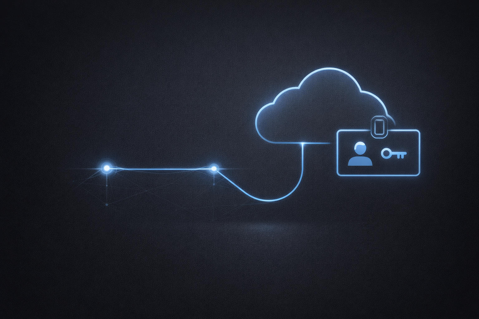 Symbolbild: Cloud und Identität mit Azure und Entra ID